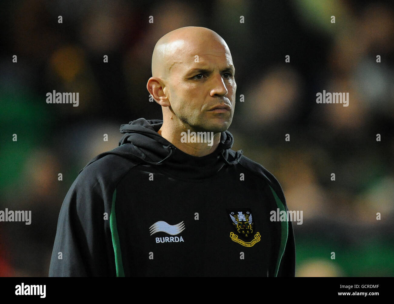 Rugby Union - Heineken Cup - Pool 1 - Northampton Saints / Castres Olympique - Franklin's Gardens. Northampton Saints' Director des Rugby Jim Mallinder Stockfoto