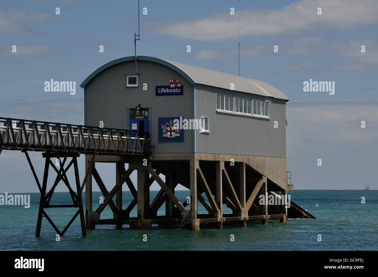 Selsey Lifeboat Station Selsey West Sussex Stockfoto