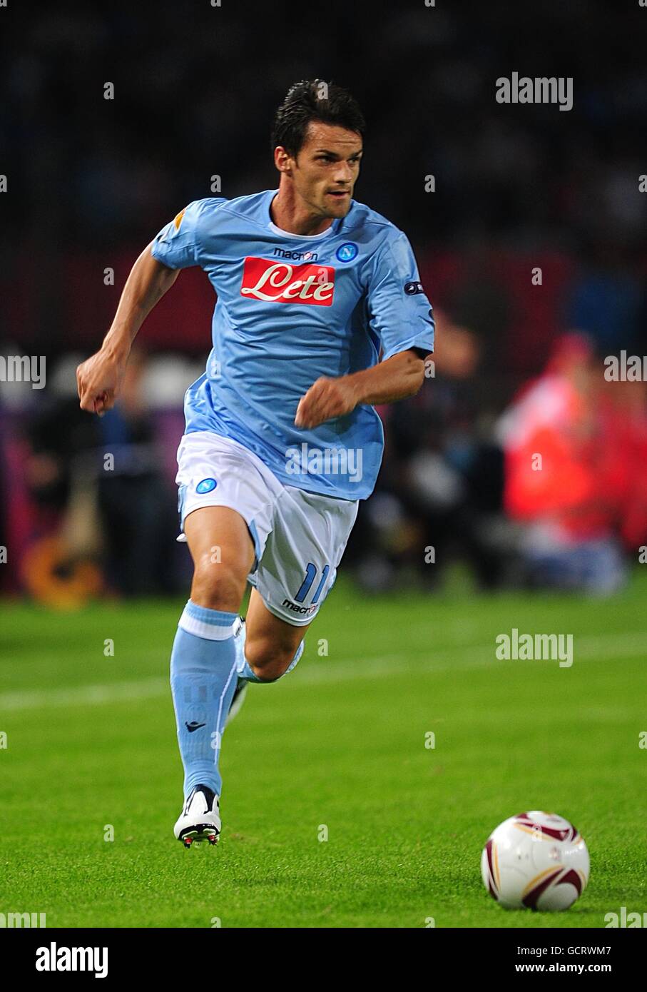 Fußball - UEFA Europa League - Gruppe K - FC Napoli V Liverpool - Stadio San Paolo Stockfoto