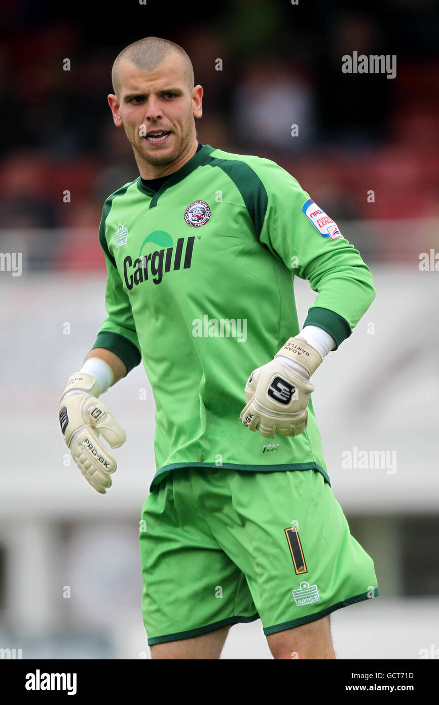 Fußball - Npower Football League Two - Hereford United gegen Port Vale - Edgar Street Stockfoto