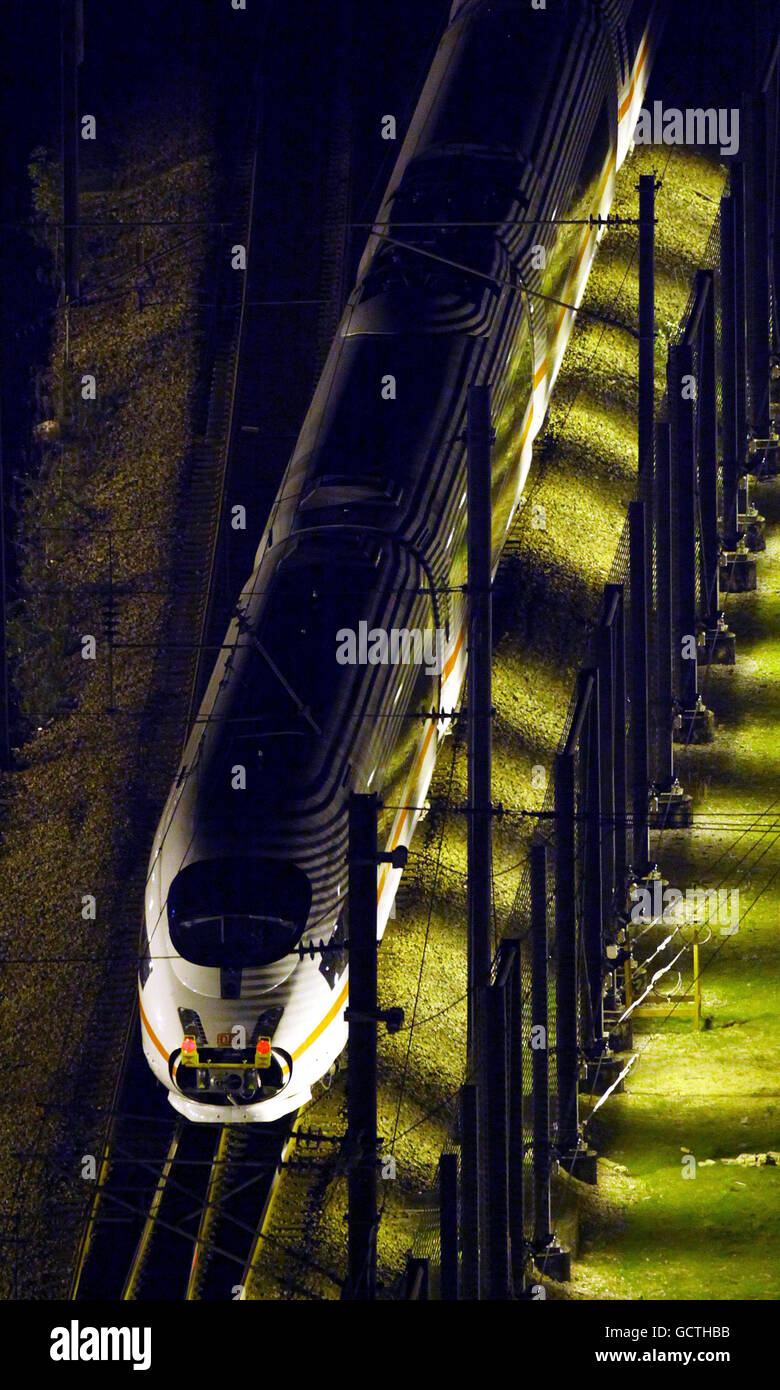 Deutsche Bahn-high-Speed-Service, UK Stockfoto
