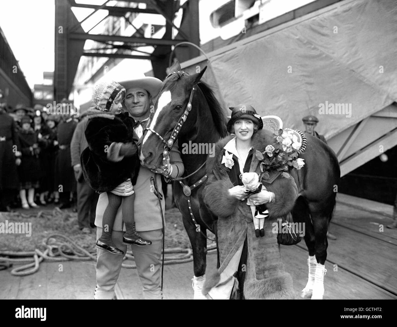 Film - Tom Mix - Southampton Stockfoto
