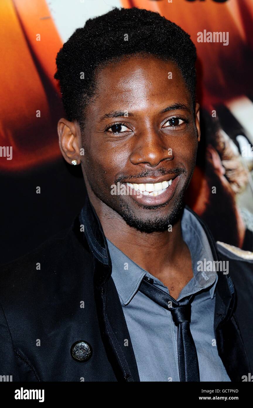 John Adeleye kommt zur europäischen Premiere von Due Date im Empire, Leicester Square, London. Stockfoto