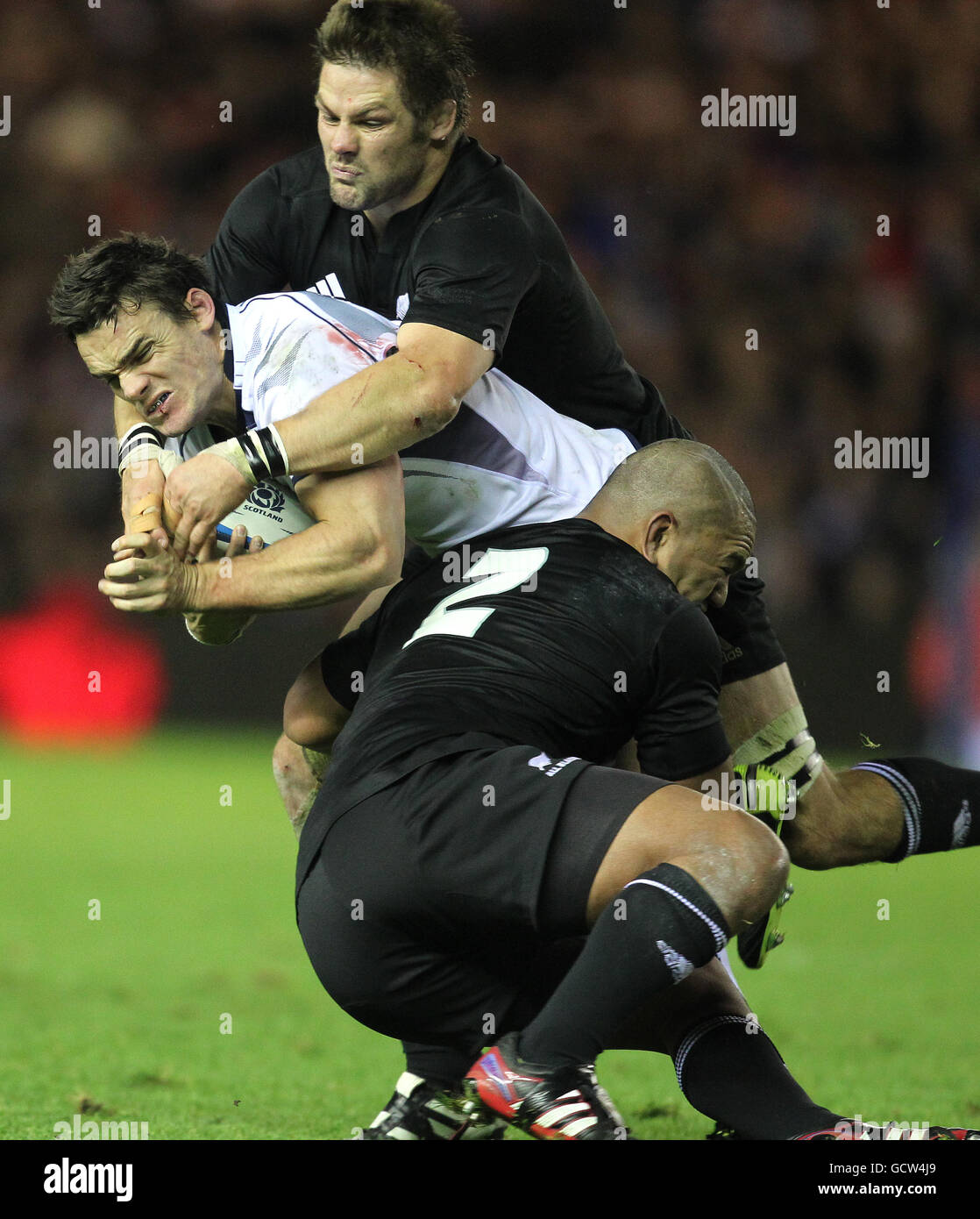 Rugby-Union - 2010 EMC Herbst Test - Schottland V Neuseeland - Murrayfield Stockfoto