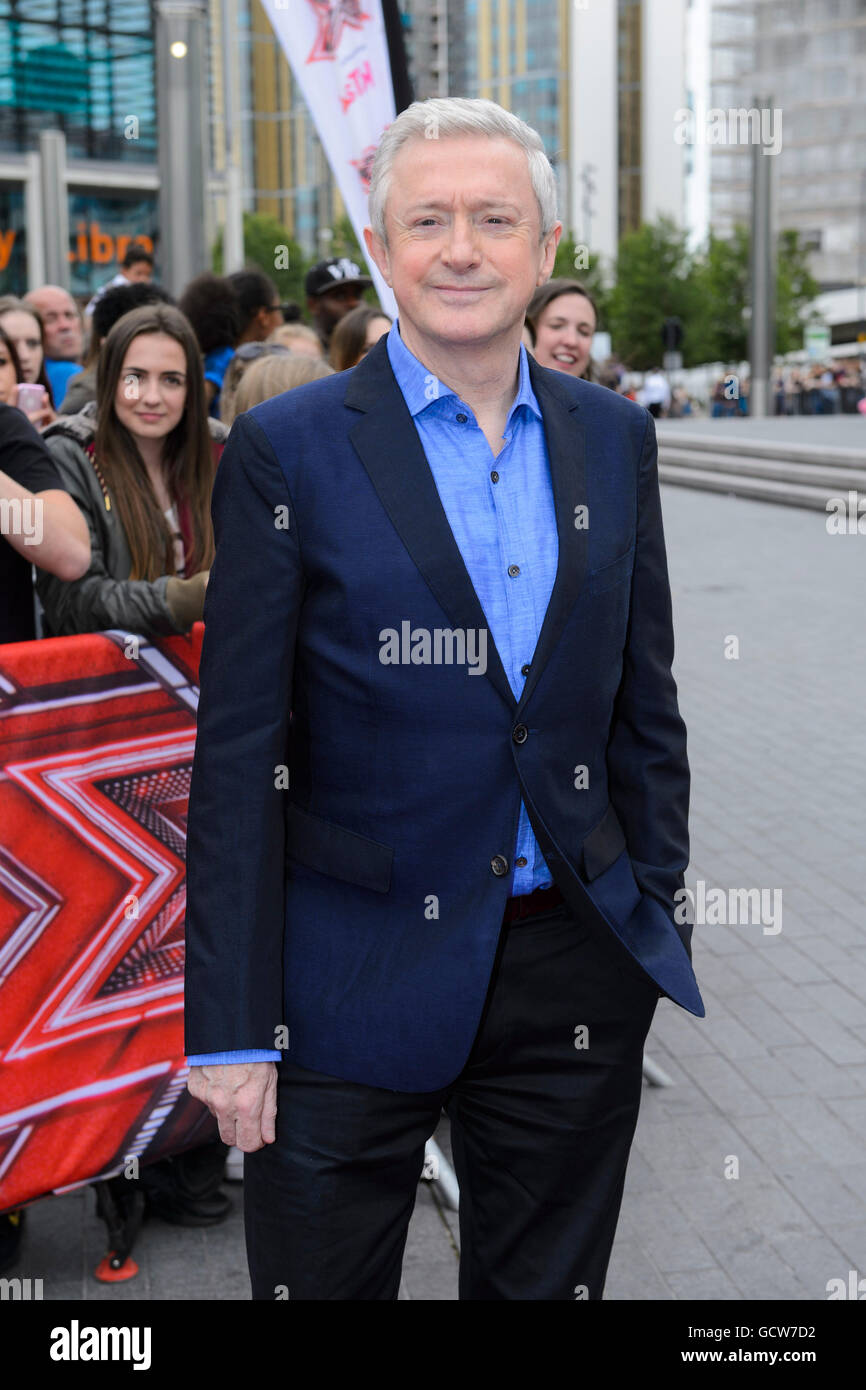Louis Walsh kommt in der Wembley Arena in London, vor der London Auditions für die kommende Serie X Factor.PRESS ASSOCIATION-Foto. Bild Datum: Samstag, 9. Juli 2016. Bildnachweis sollte lauten: Matt Crossick/PA Wire Stockfoto