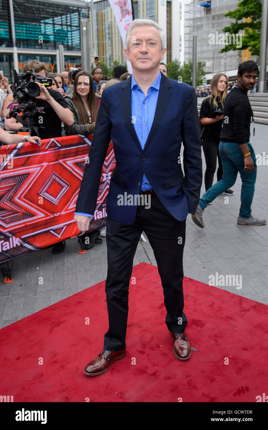 Louis Walsh kommt in der Wembley Arena in London, vor der London Auditions für die kommende Serie X Factor.PRESS ASSOCIATION-Foto. Bild Datum: Samstag, 9. Juli 2016. Bildnachweis sollte lauten: Matt Crossick/PA Wire Stockfoto
