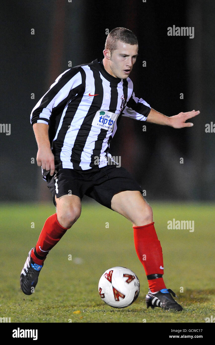 Fußball - Pokal - 4. Runde Qualifikation Replay - Tipton Town V Sheffield FC - Tipton Sports Academy Stockfoto