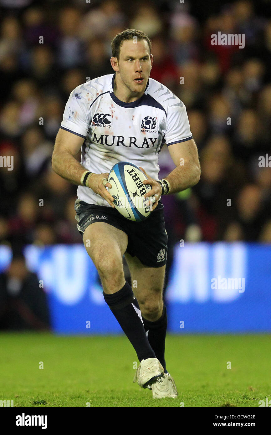 Rugby-Union - 2010 EMC Herbst Test - Schottland V Neuseeland - Murrayfield Stockfoto