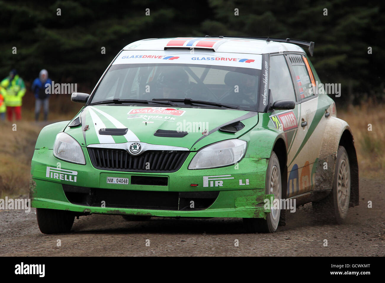 Motor Racing - 2010 Wales Rallye GB - Tag zwei - Cardiff Stockfoto