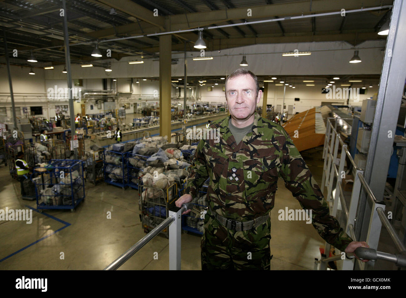 Britische Kräfte Postamt - RAF Northolt Stockfoto