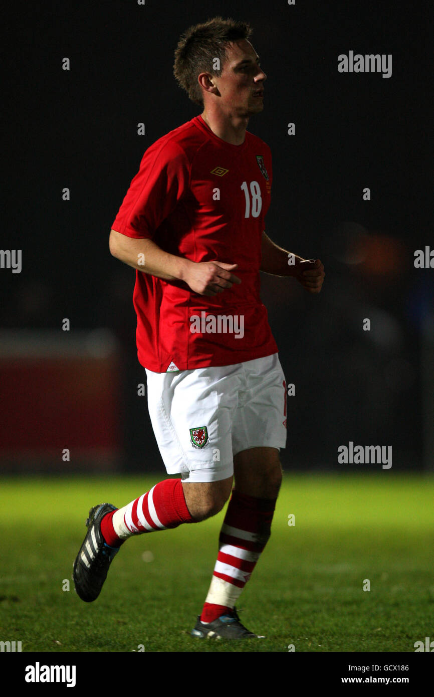 Fußball - u-21 internationalen Friendly - Wales / Österreich - Newport-Stadion Stockfoto