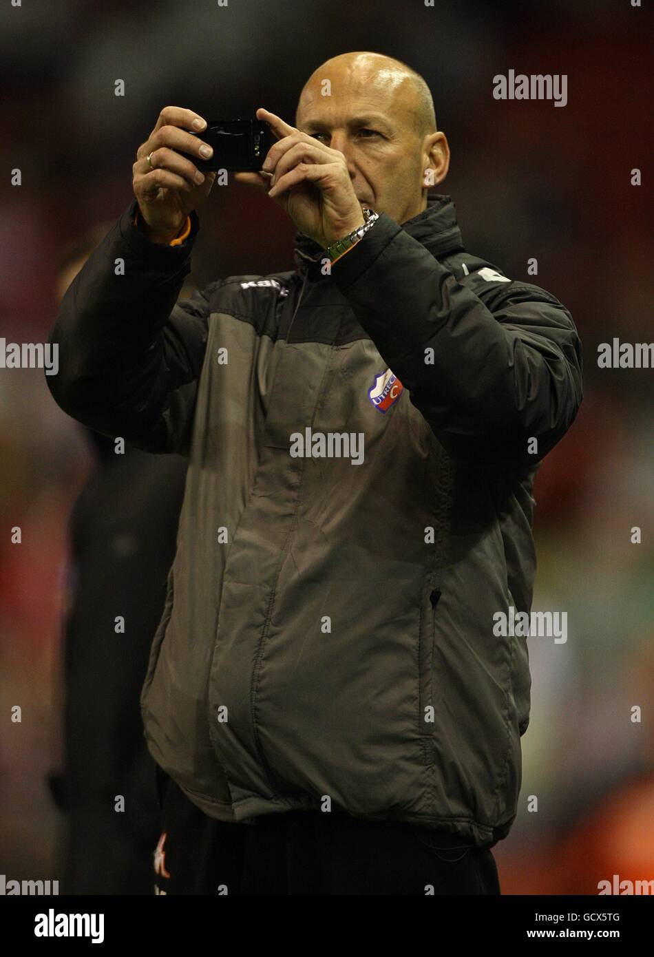 Fußball - UEFA Europa League - Gruppe K - Liverpool V FC Utrecht - Anfield Road Stockfoto