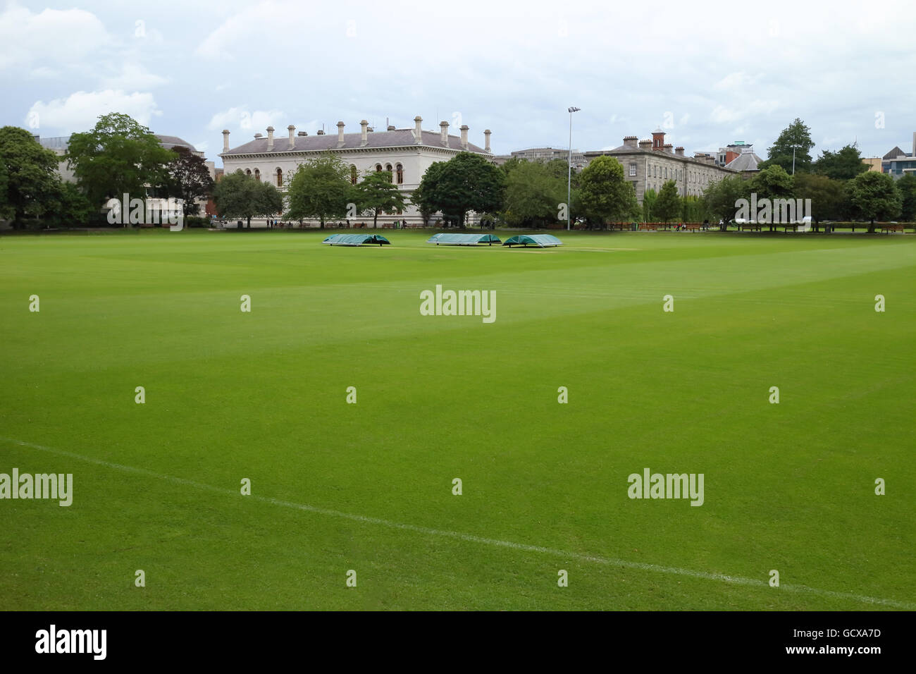 Parks im Zentrum von Dublin Stockfoto