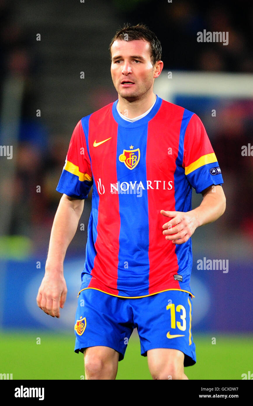 Fußball - UEFA Champions League - Gruppe E - FC Basel V CFR Cluj-Napoca - St. Jakob-Park Stockfoto