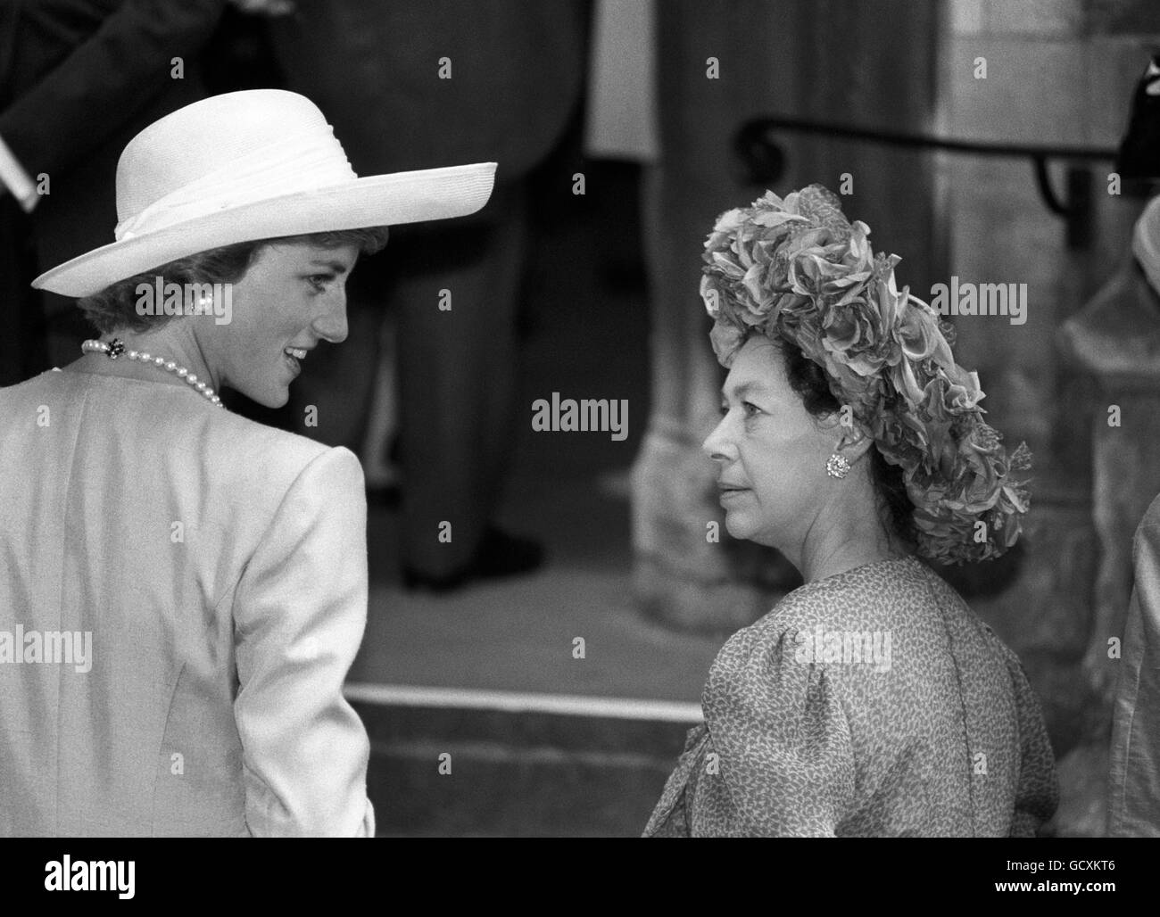 König - James Ogilvy und Julia Rawlinson Hochzeit - Saffron Walden Stockfoto