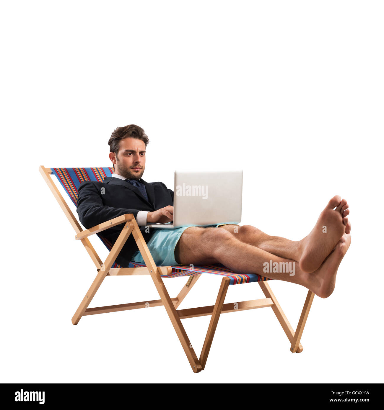 Arbeit an Feiertagen Stockfoto