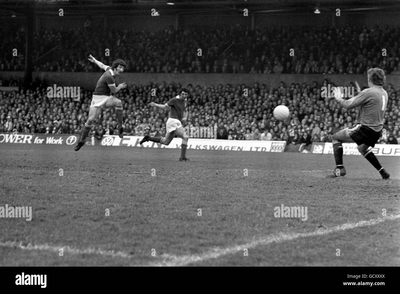 Fußball - Football League Division One - Ipswich Town gegen Manchester United Stockfoto
