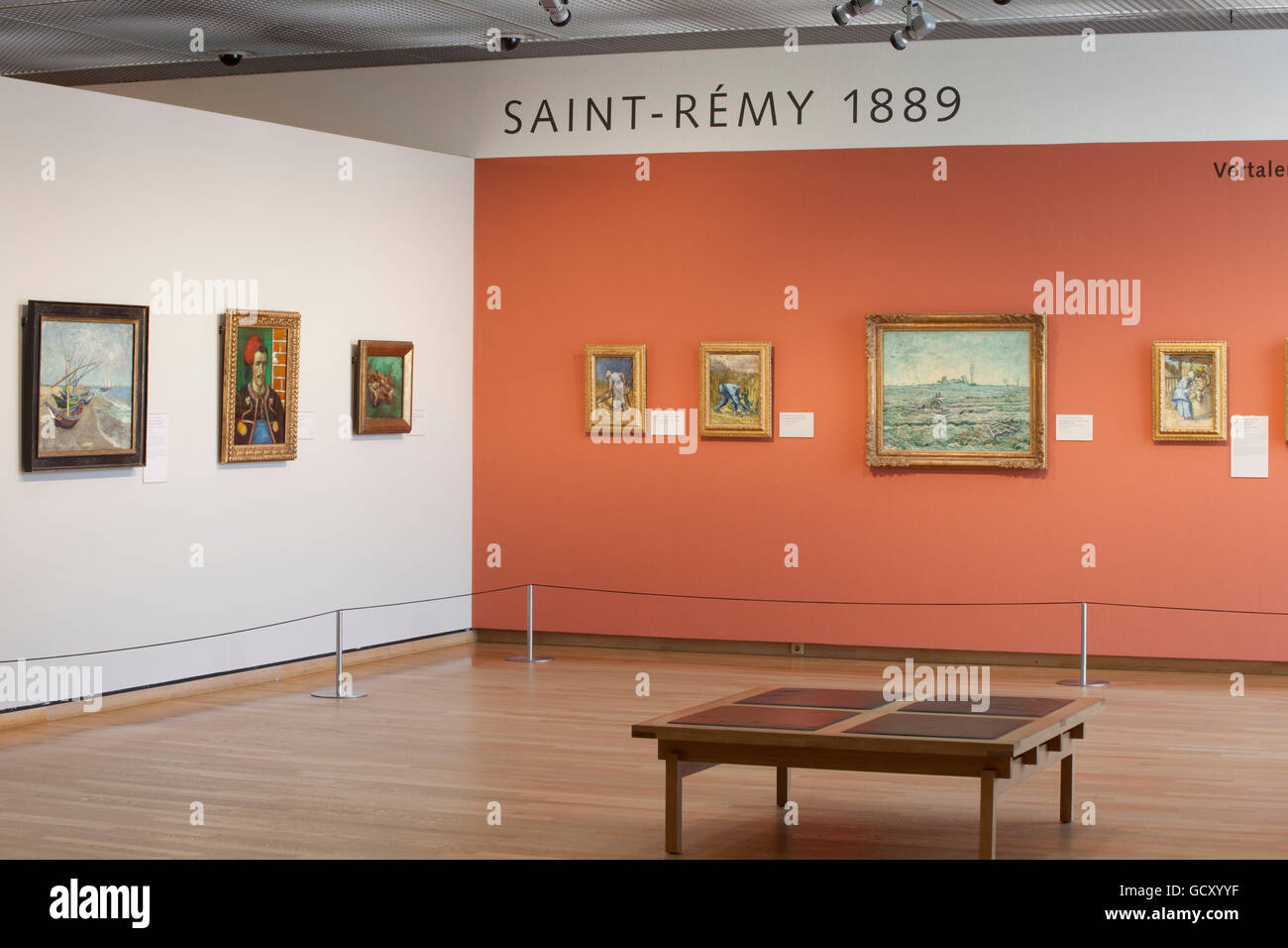 Gemälde von Vincent van Goghs Saint-Rémy Periode im Jahr 1889 Van Gogh Museum, Amsterdam, Holland, Niederlande, Frankreich, Europa Stockfoto