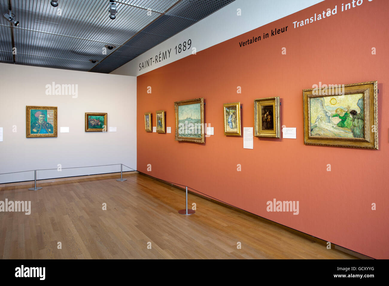 Gemälde von Vincent van Goghs Saint-Rémy Periode im Jahr 1889 Van Gogh Museum, Amsterdam, Holland, Niederlande, Frankreich, Europa Stockfoto