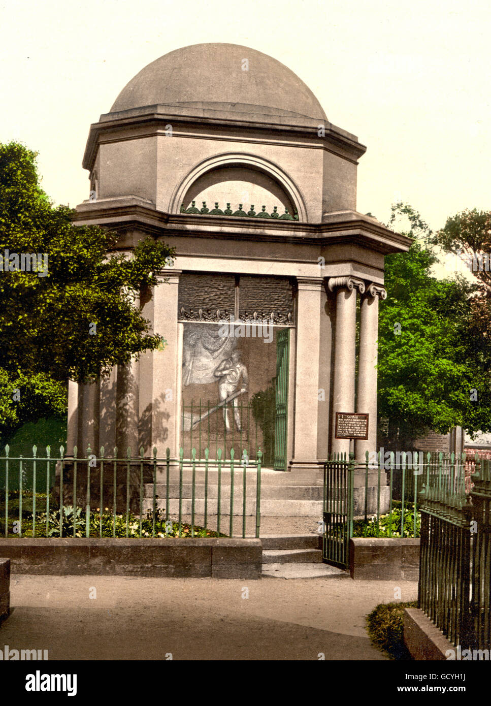 Verbrennungen-Mausoleum, Dumfries, Schottland, um 1900 Stockfoto