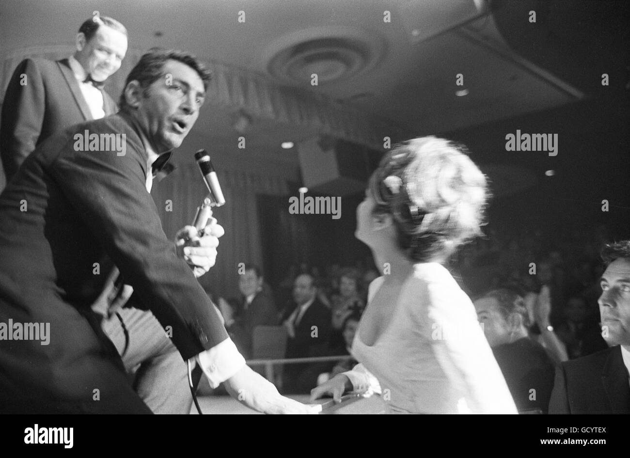 Nancy Sinatra, Dean Martin und Frank Sinatra Stockfoto