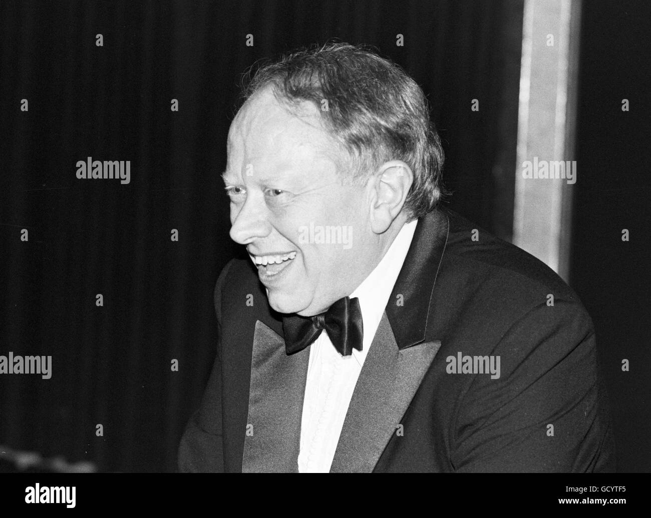 Edward D. Hoch auf einer Veranstaltung von den Mystery Writers of America, 1981. Stockfoto