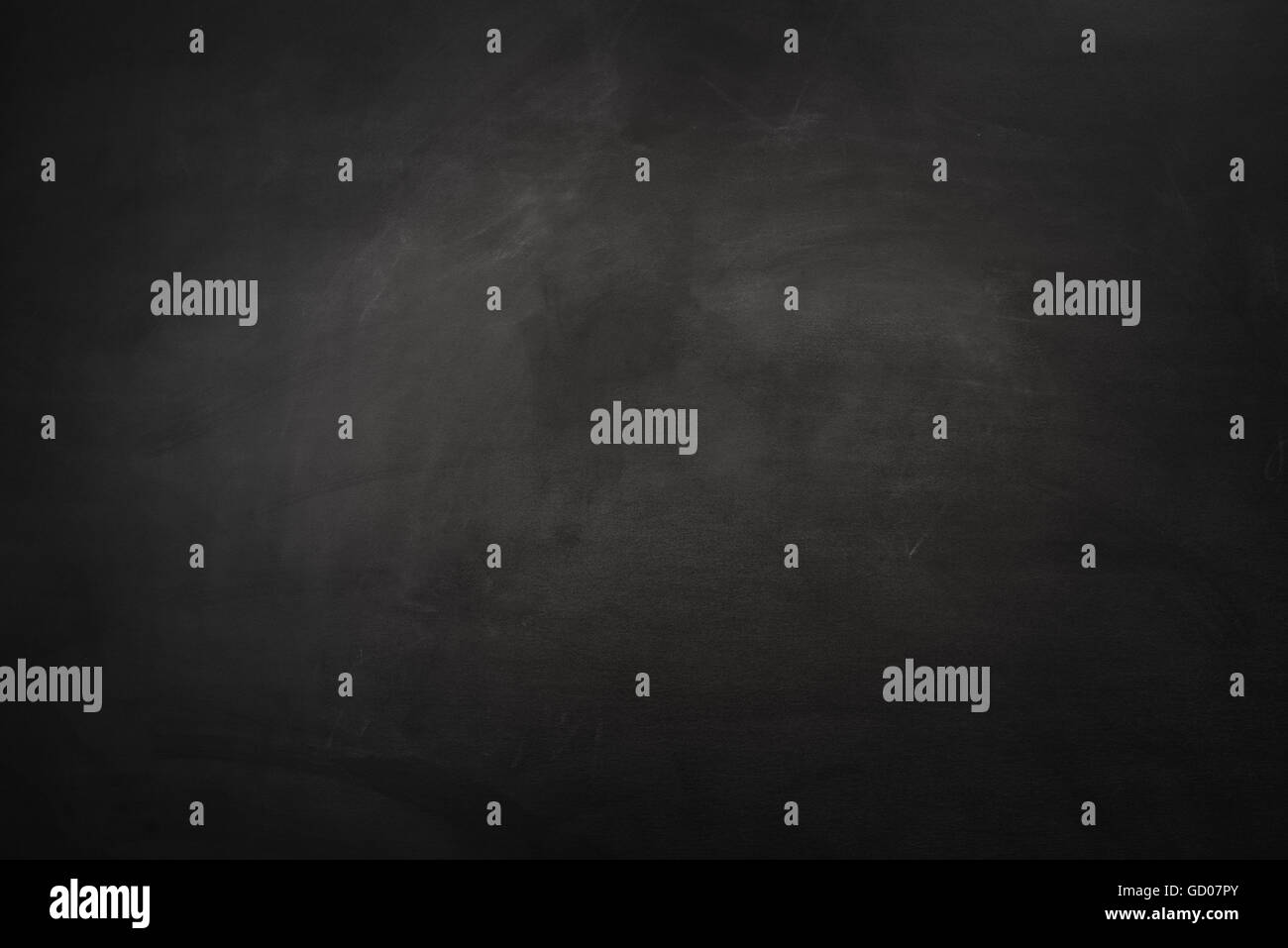 Kreide auf Tafel ausradiert Stockfoto