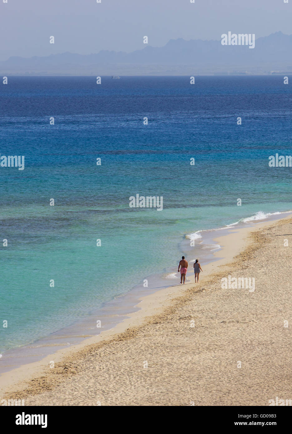 Mahmya Beach auf der Insel im Roten Meer, Ägypten Stockfoto