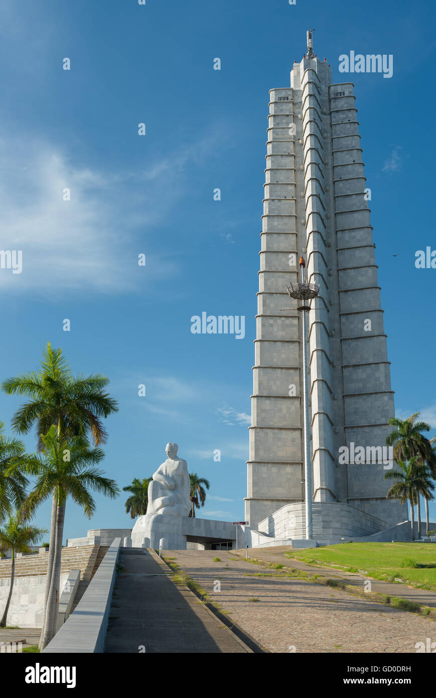 Der Plaza De La Revolucion in Havanna, Kuba. Stockfoto Der Plaza De La Revolucion in Havanna, Kuba. Stockfoto