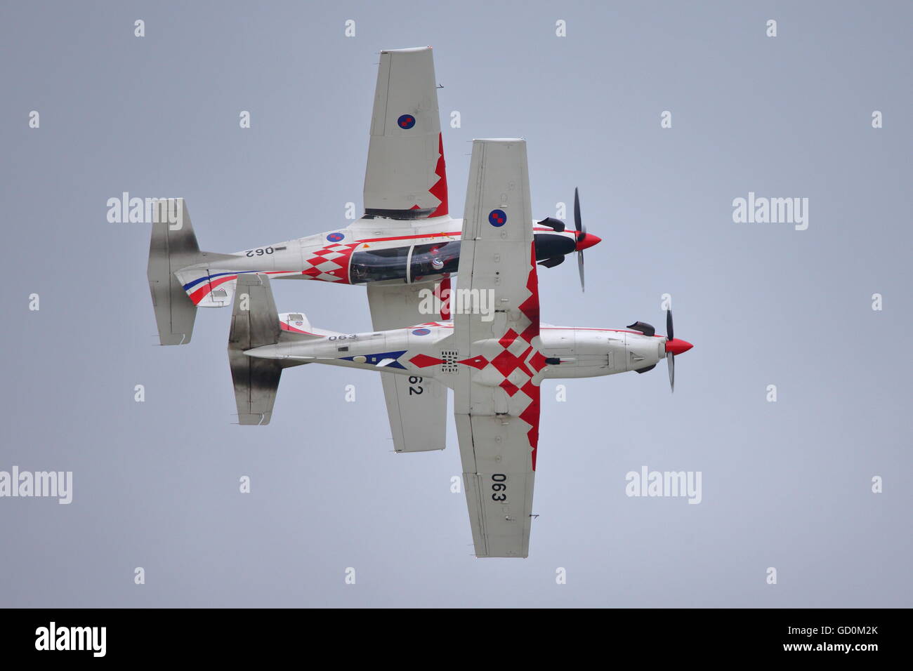 Fairford, Vereinigtes Königreich. 9. Juli 2016. Das Royal International Air Tattoo 2016 vorgesehen eine große Anzeige der modernen militärischen und zivilen Flugzeugen Credit: Uwe Deffner/Alamy Live News Stockfoto