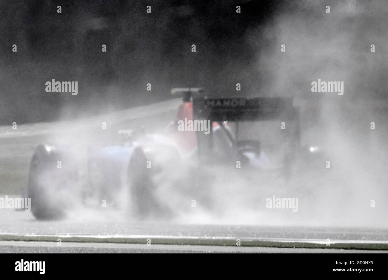 Silverstone im Vereinigten Königreich. 10. Juli 2016. Britische F1 Grand Prix in Silverstone UK Race Credit: Leo Mason/Alamy Live-Nachrichten Stockfoto