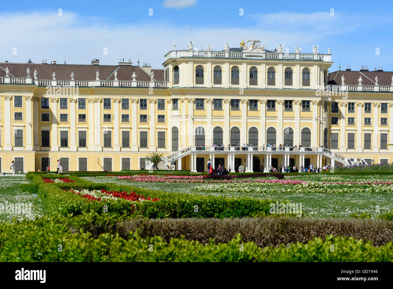 Wien, Wien: Schloss Schönbrunn: Burg, Österreich, Wien, 13. Stockfoto