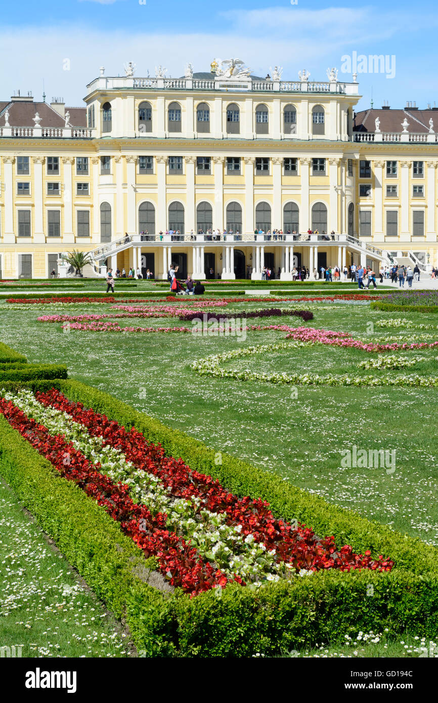 Wien, Wien: Schloss Schönbrunn: Burg, Österreich, Wien, 13. Stockfoto
