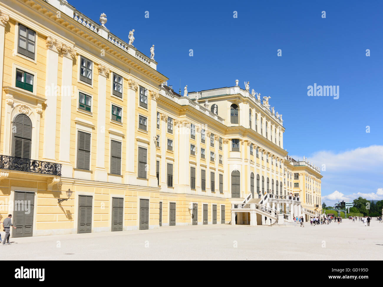 Wien, Wien: Schloss Schönbrunn: Burg, Österreich, Wien, 13. Stockfoto