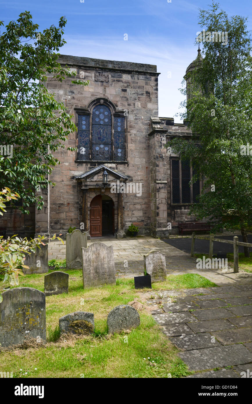 Die Pfarrkirche - Heilige Dreifaltigkeit mit St. Maria, Berwick-upon-Tweed Stockfoto