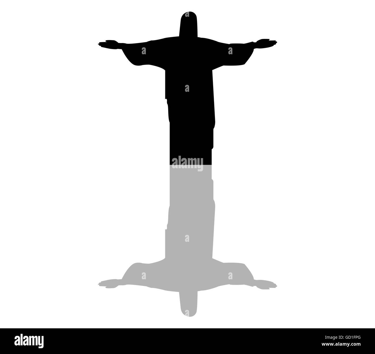 Christus Erlöser Rio De janeiro Stockfoto