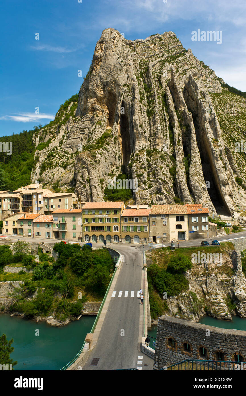 Sisteron [Alpes-de-Haute-Provence] Provence Frankreich Stockfoto