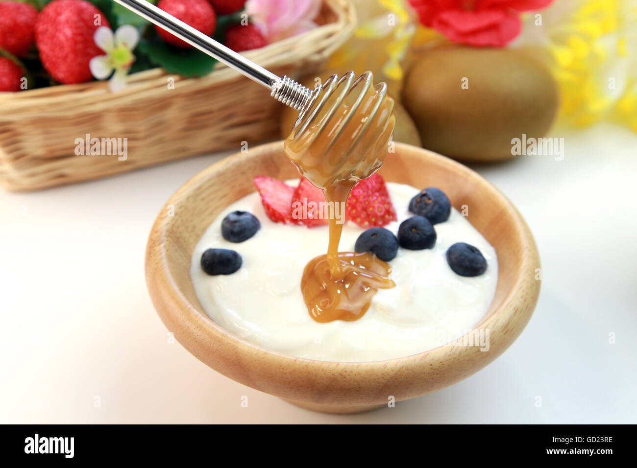 Manuka Honig Stockfoto