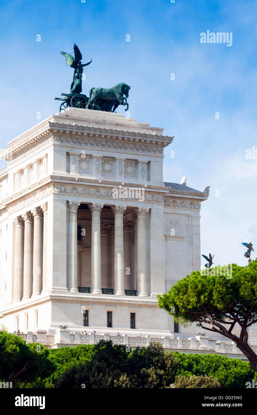 Altare della Patria (Il Vittoriano), Rom, Latium, Italien, Europa Stockfoto