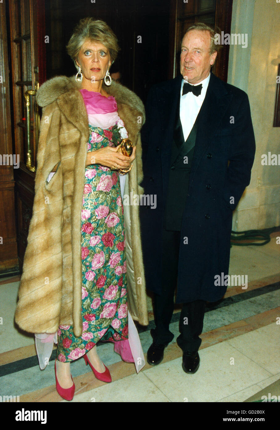 Prinzessin BIRGITTA mit Ehemann Prinz Johann Georg von Hohenzollern-Sigmaringen Stockfoto