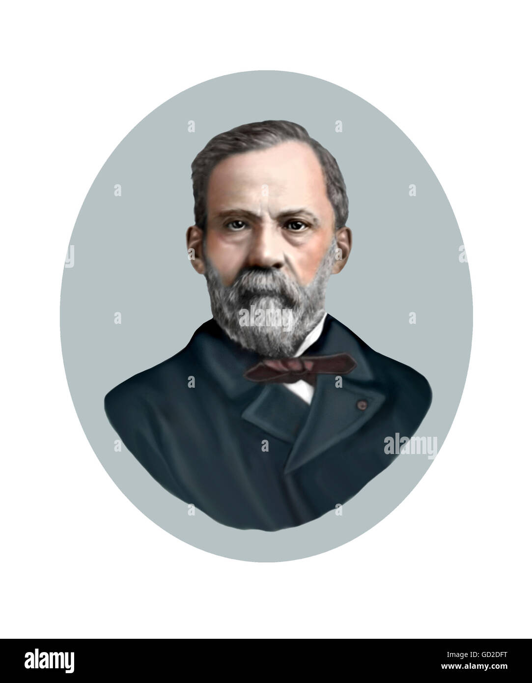 Louis Pasteur, 1822-1895, Chemiker, Bakteriologe Stockfoto