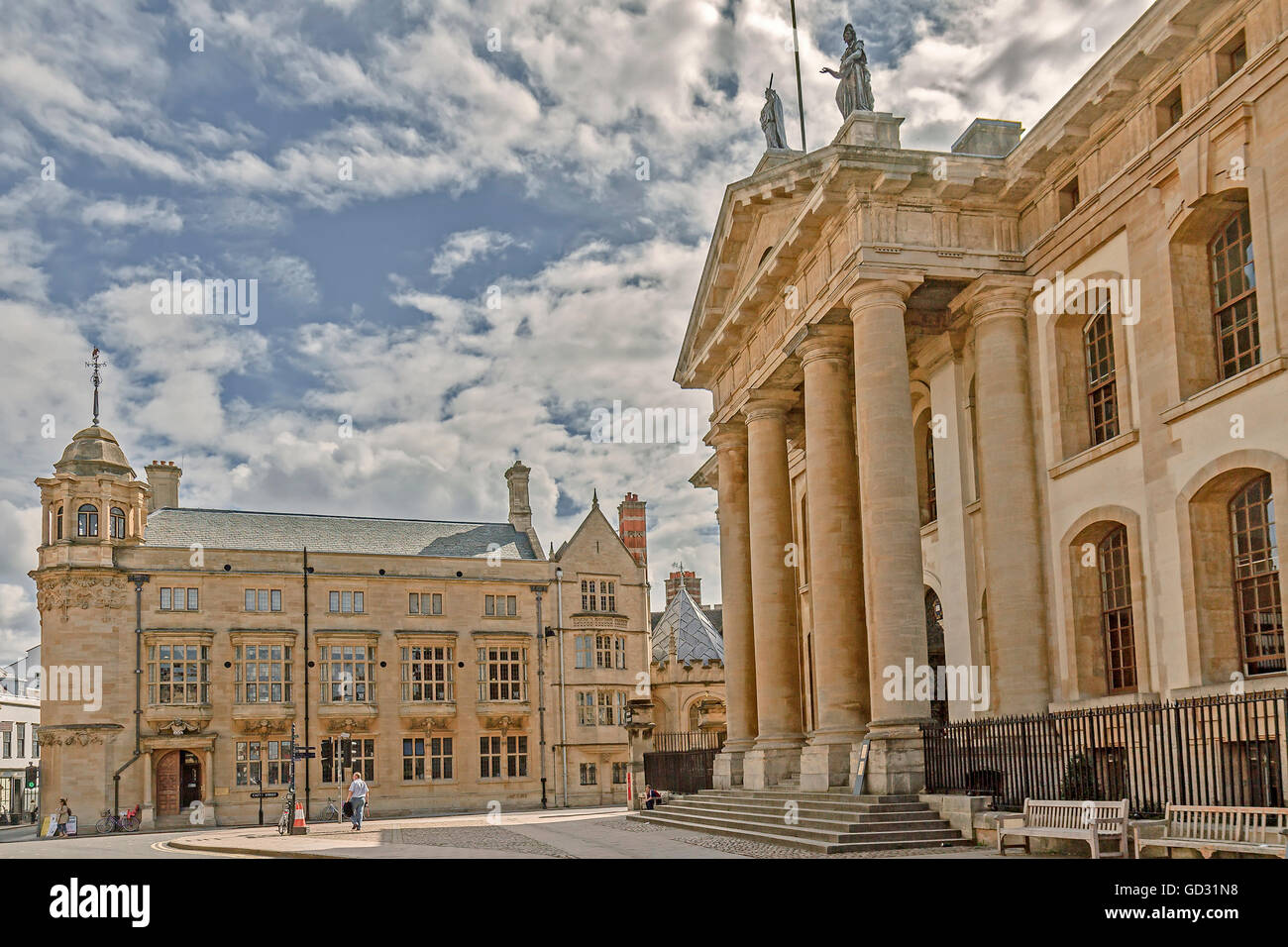 Alten Indian Institute und Gebäude Clarendon Oxford UK Stockfoto