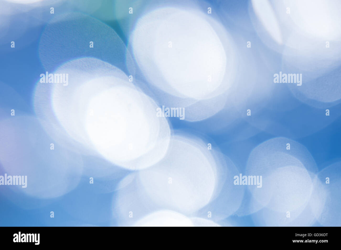 Hintergrund mit Farbe und hellem Sonnenlicht. Sommer-Ferien-Hintergrund Stockfoto
