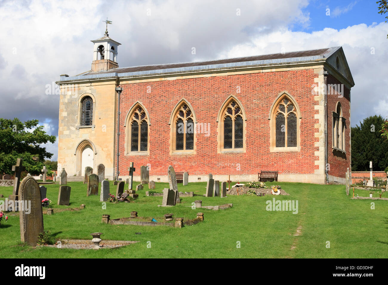 Pfarrkirche St. Andreas, Wimpole, England. Stockfoto