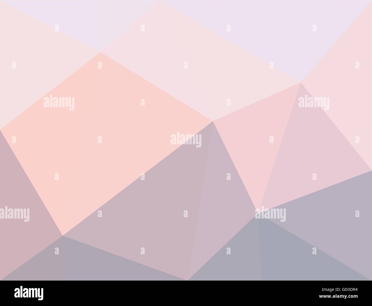 Multicolor rosa Dreiecke. Stock Vektor