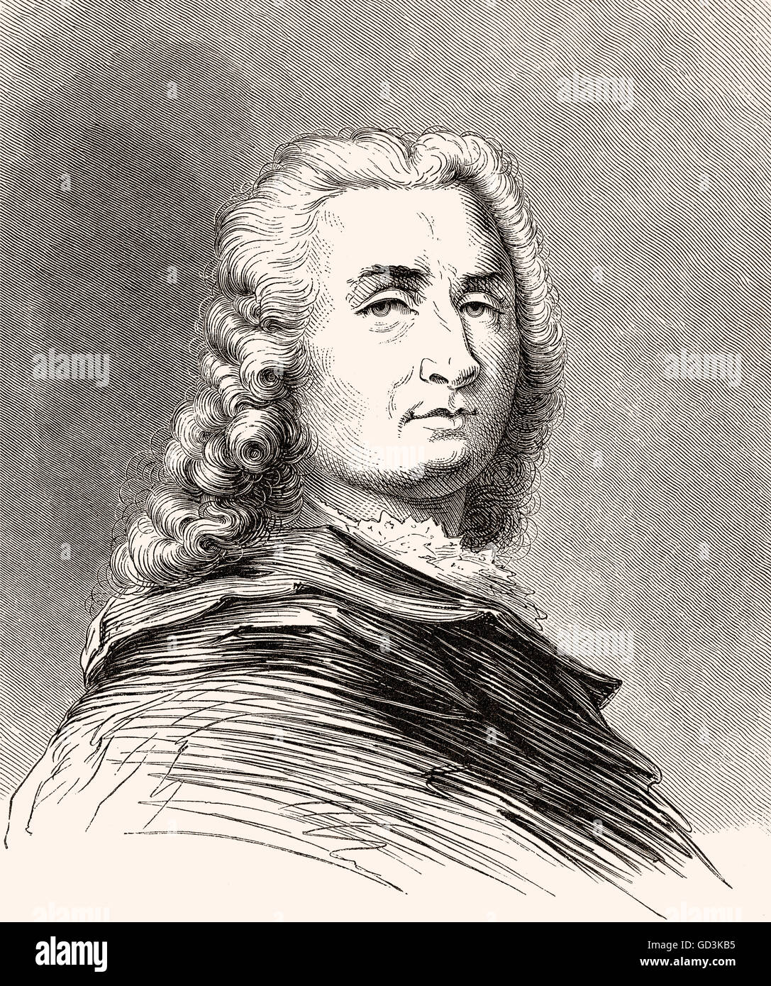 Pierre Subleyras, 1699-1749, französischer Maler Stockfoto