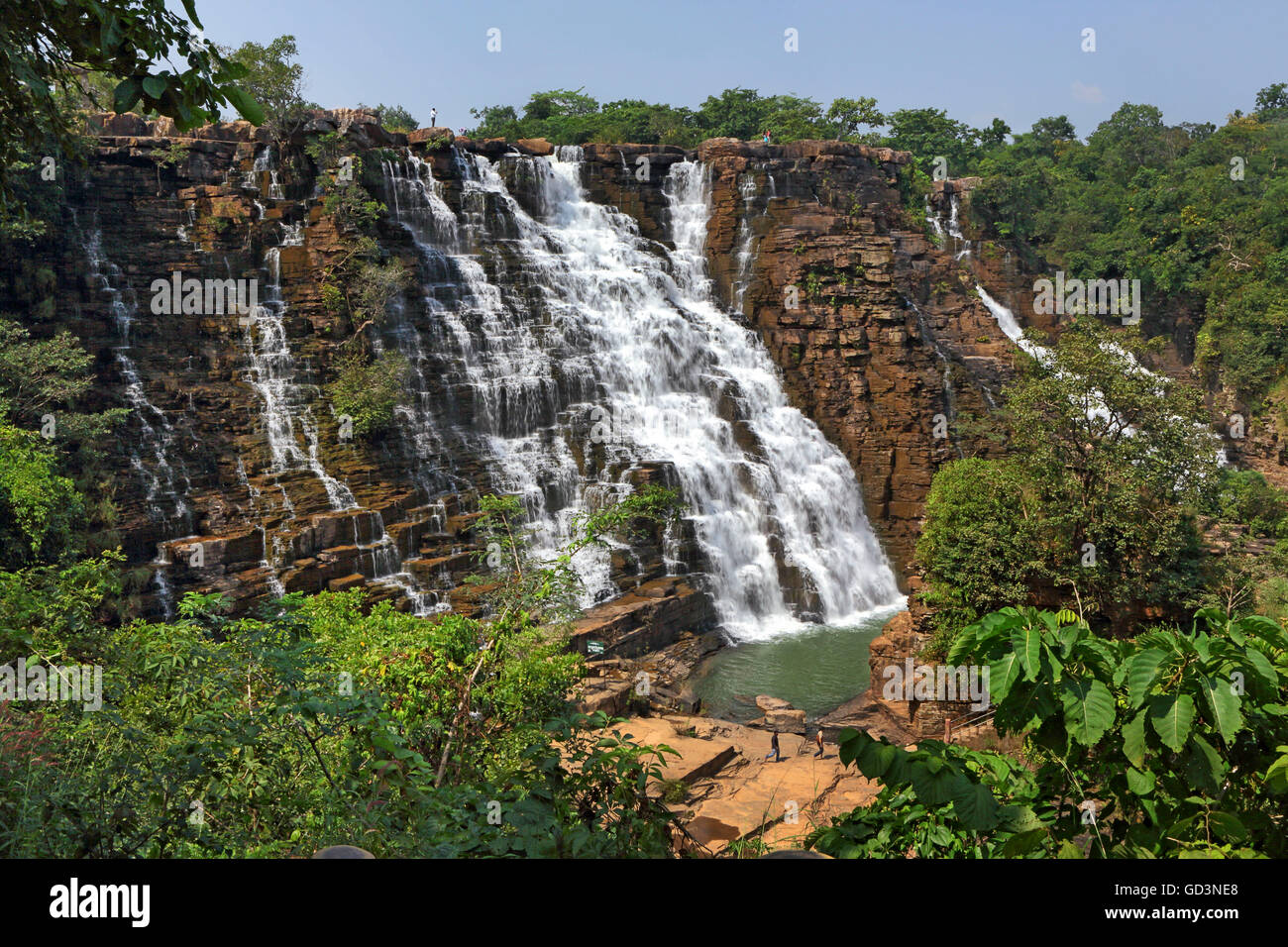 Teerathgarh fällt, Bastar, Chhattisgarh, Indien, Asien Stockfoto