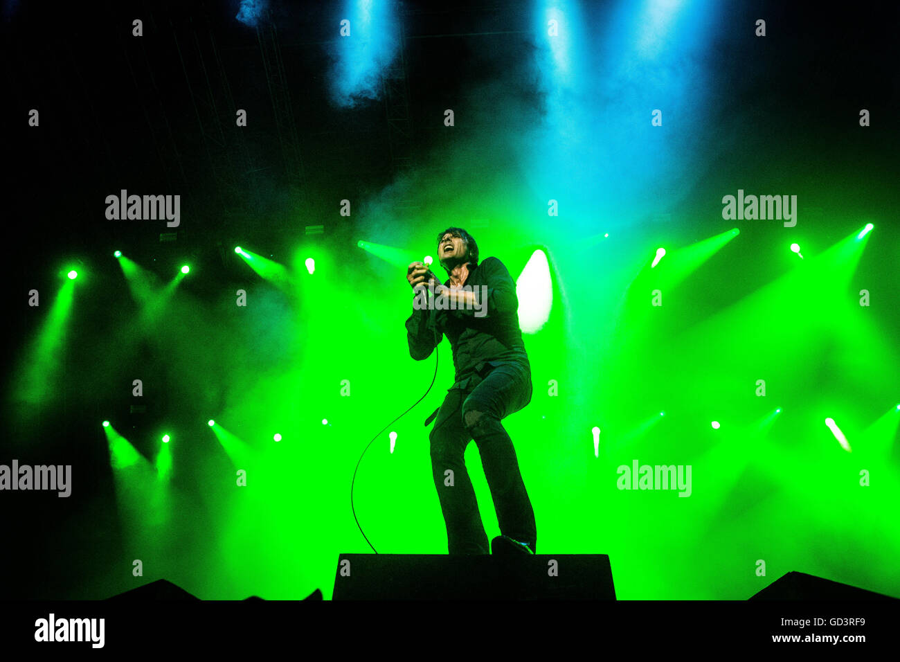 Monza, Italien 10. Juli 2016 Wildleder Höchstleistungen live-Tage Festival 2016 Credit: Roberto Finizio / Alamy Live News Stockfoto