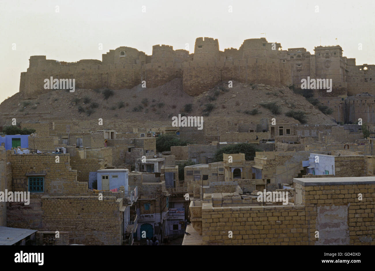 Jaisalmer fort Stockfoto