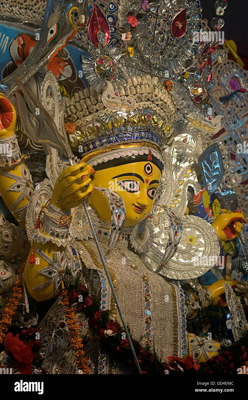 Göttin Durga Stockfoto